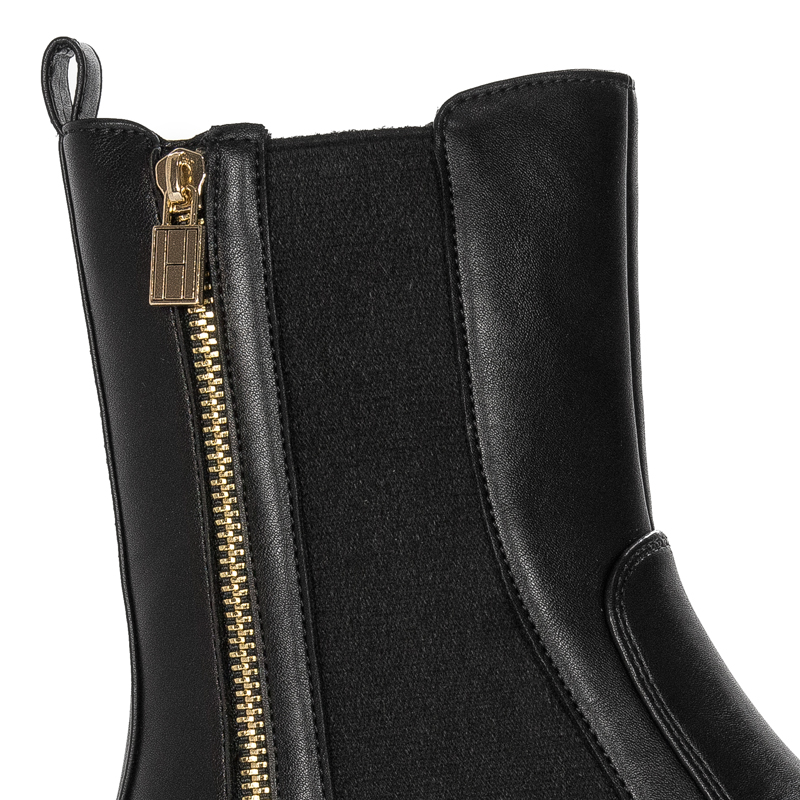 Tommy Hilfiger Botki Damskie Czarne