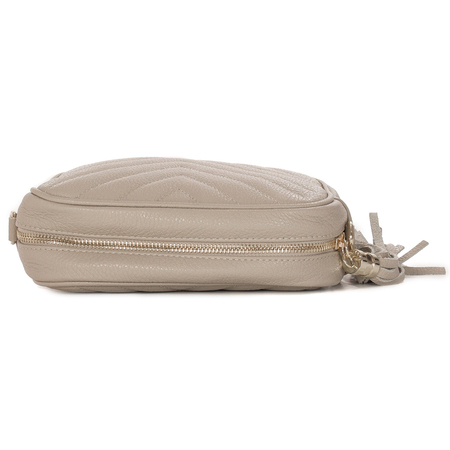 Maciejka Beige Leather Women's Handbag