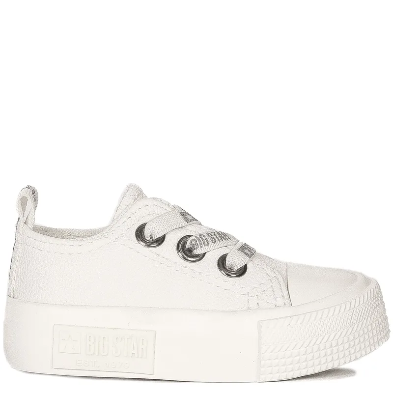 Big Star White children's sneakers