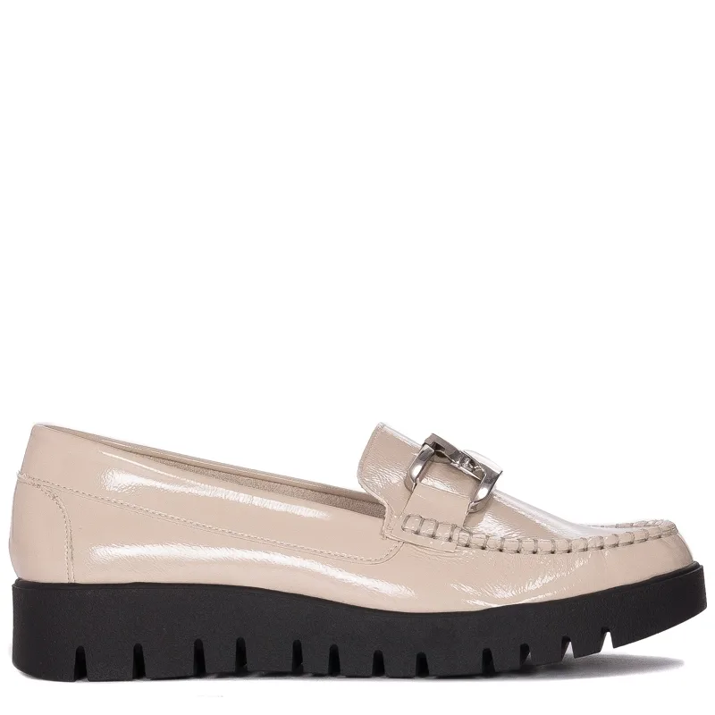 Sergio Leone Women's Beige loafers shoes