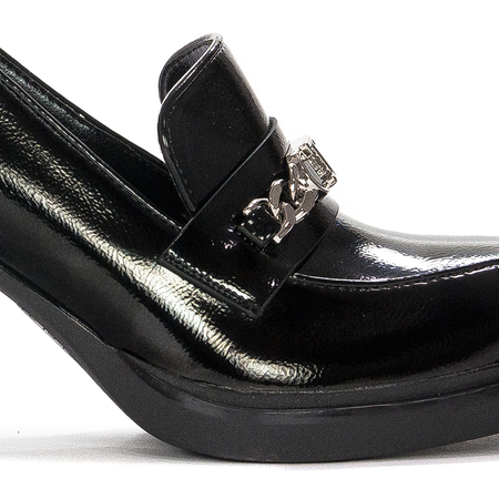S.Barski MR870-7259 Black Women's Pumps