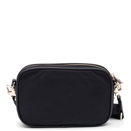 Guess Eco Gemma Double Zip Crossbody Bag Black HWEYG839572-BLACK