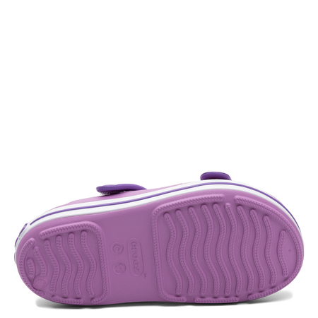 Crocs Lekkie Sandały Dziewczęce Fioletowe 209423-6WQ