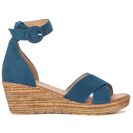Maciejka 04565-06/00-5 Navy Sandals
