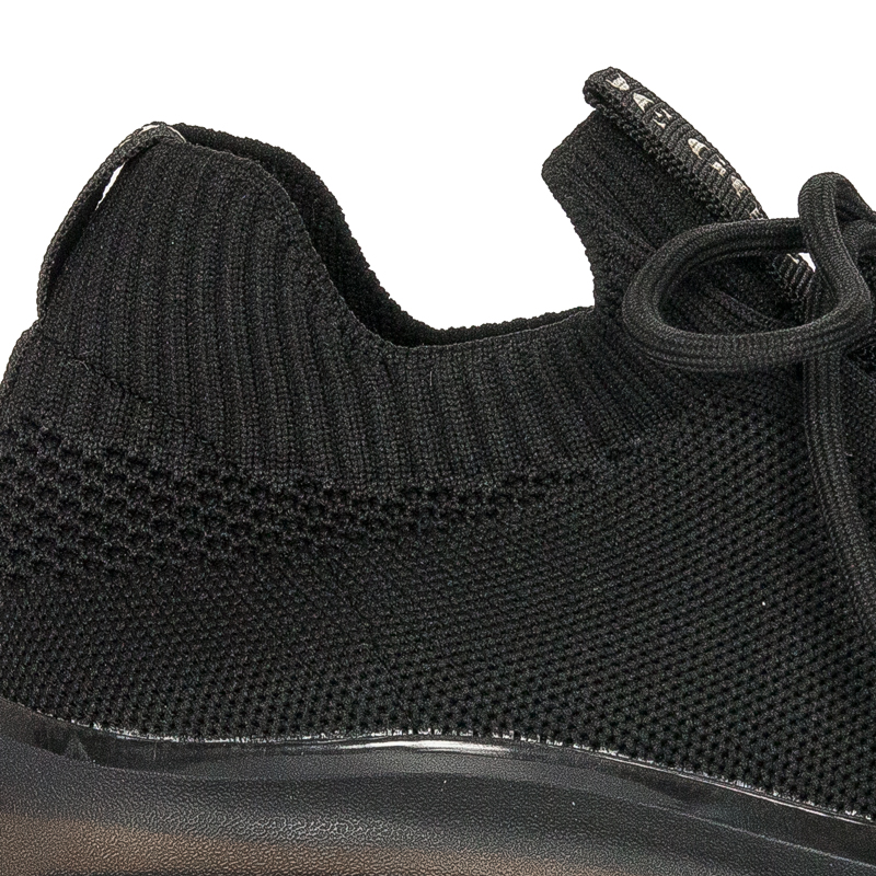 GOE Sneakersy buty damskie Black Czarne