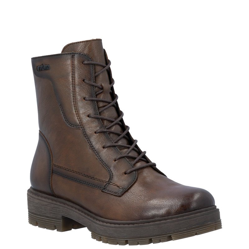 Rieker 75800-25 Insulated Ankle Boots Lace Up Brown 75800-25-BZN