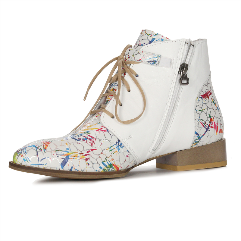 Maciejka Women's Leather White Boots