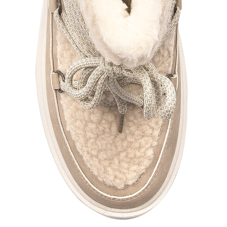 Filippo Women's beige insulated snow boots