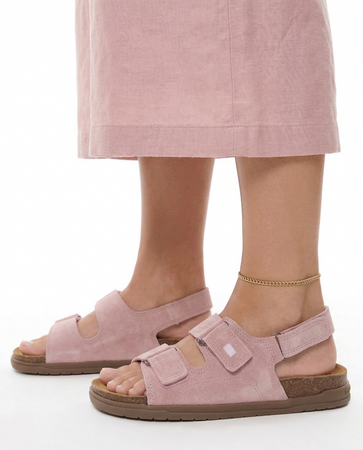 Tommy Hilfiger Sandały Damskie Różowe T3A2-34305-PINK