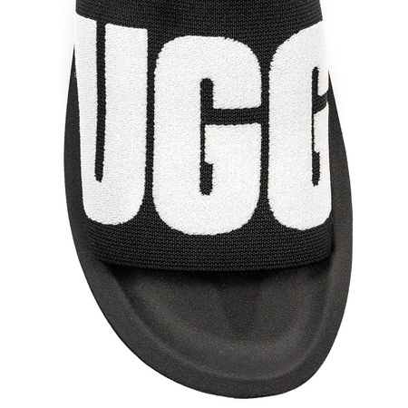 UGG Klapki damskie na platformie Zuma Graphic Black