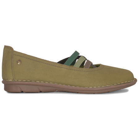 Maciejka Women's Half Shoes Leather Green