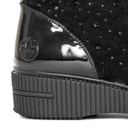 Rieker 93312-00 Black Boots