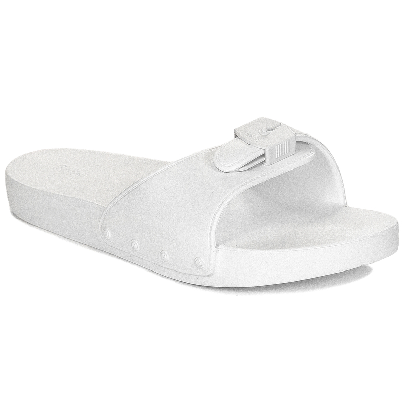 Scholl Women's flip-flops Pescura Flat Aqua Off White