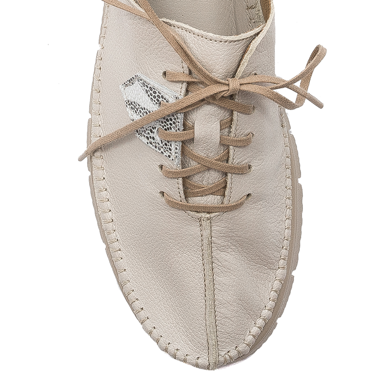 Maciejka 05873-04/00-1 Beige Flat Shoes