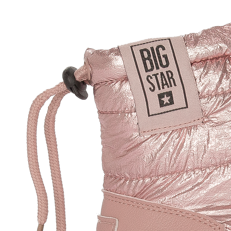 Big Star Śniegowce dziecięce dziewczęce Pink różowe