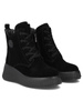 Filippo Women's Leather Insulated Boots Black