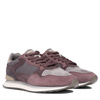 Hoff Suede Leather Women’s Sneakers Comfortable Pink-Grey
