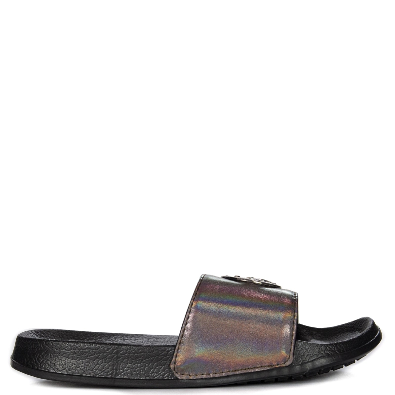 U.S.Polo Assn. BLK Black women's Slides
