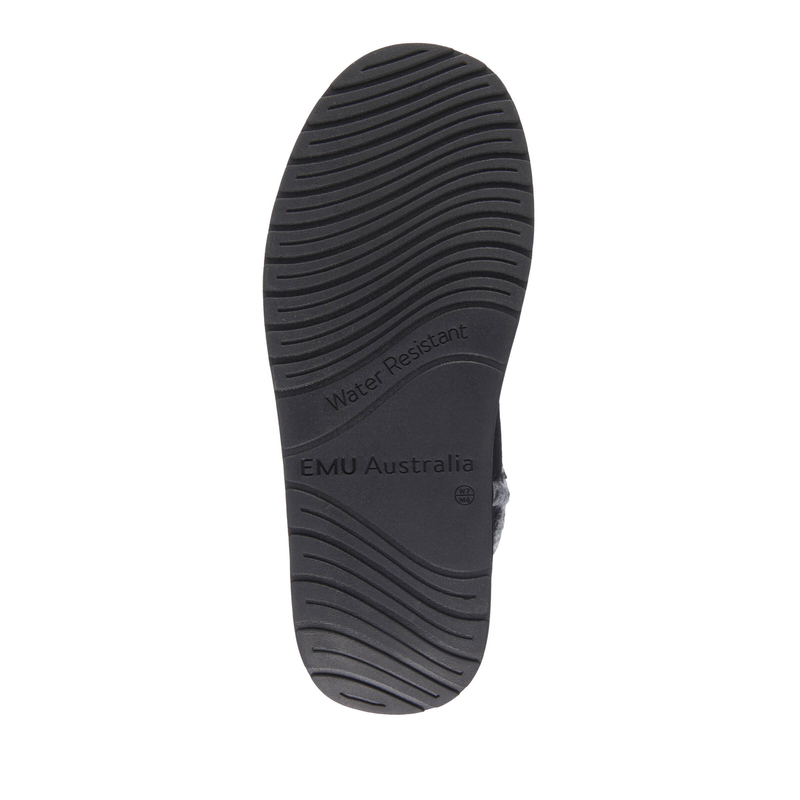 EMU Australia Stinger Knit Flatform Black W13143 Black
