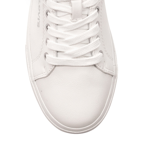 Levi's Sneakersy półbuty damskie Woodward S 50-Brilliant White Białe