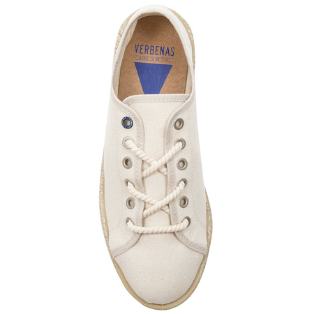 Verbenas 02 0024 03537 Beatriz Pique Recycled Crudo  Beige Espadrilles