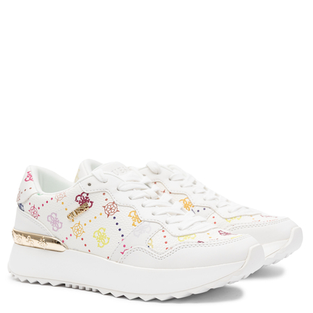 Guess Damskie Sneakersy Platformowe Sneakersy Białe FLPVN4-FAL12-WHMU
