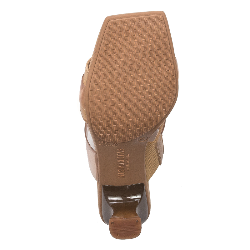 Hispanitas Women's leather flip-flops Nicola-6 Soho Desert