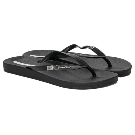 Ipanema Ant Brasilidade Fem Black/Black flip-flops Slippers