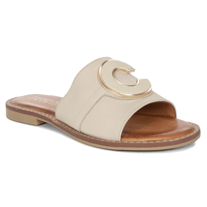 T.Sokolski Women's Flip-Flops Beige