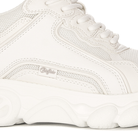 Buffalo Sneakersy damskie na platformie CLD CHAI White