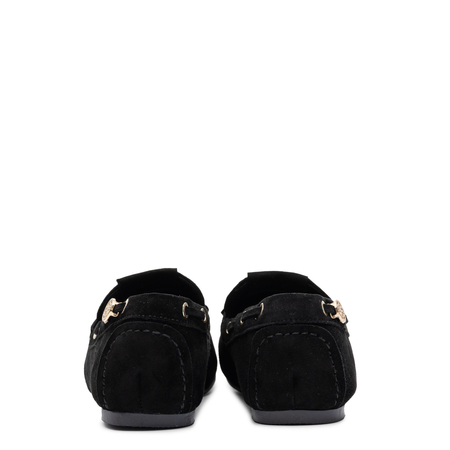 Guess Półbuty Damskie Czarne z Kokardką FLPAIS-SUE14 Black