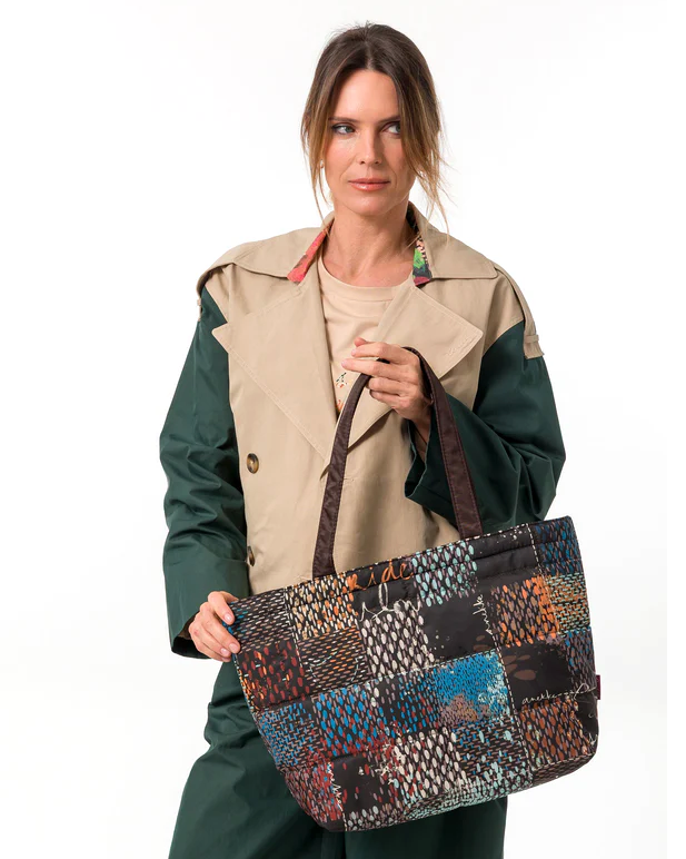 Anekke Large A4 Shopper Bag Colorful 43578-021