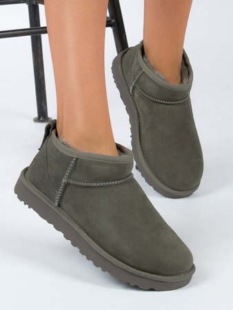 UGG Classic Ultra Mini Moss Green Boots