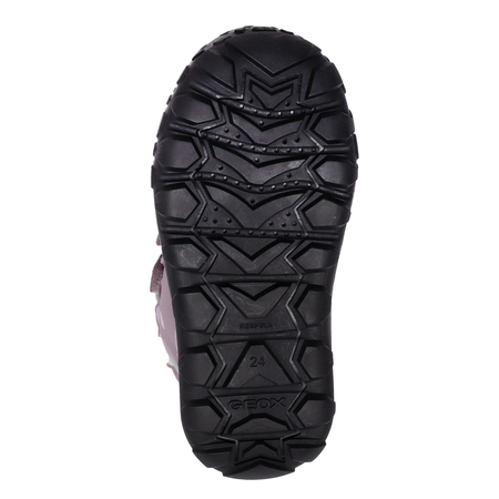 Geox Botki Dziewczęce Dark Purple