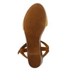 Maciejka Women's Leather Sandals Gold
