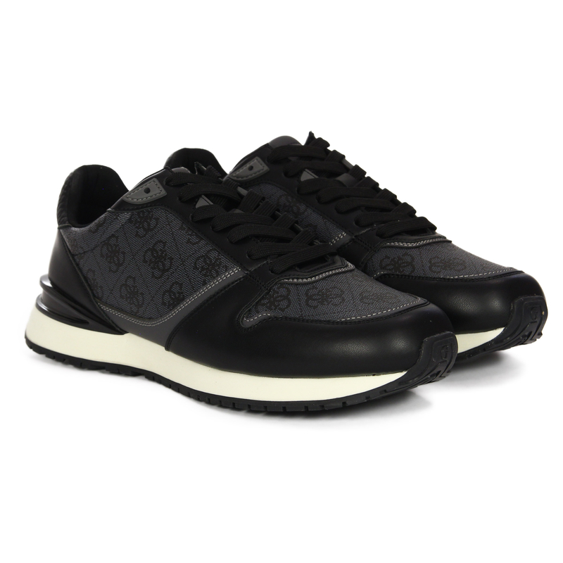 Guess Sneakersy Męskie Czarne