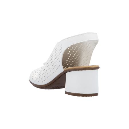Rieker Women's White Sandals