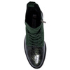 Artiker Lace-Up Ankle Boots Flat Sole Green 57C0194