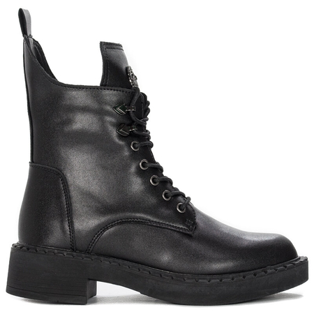 T.Sokolski Black Leather Women's Boots
