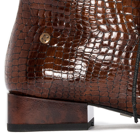Maciejka 5743C-02/00-7 Women's Brown Leather Boots