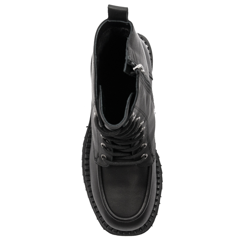 Boccato Women's black leather boots