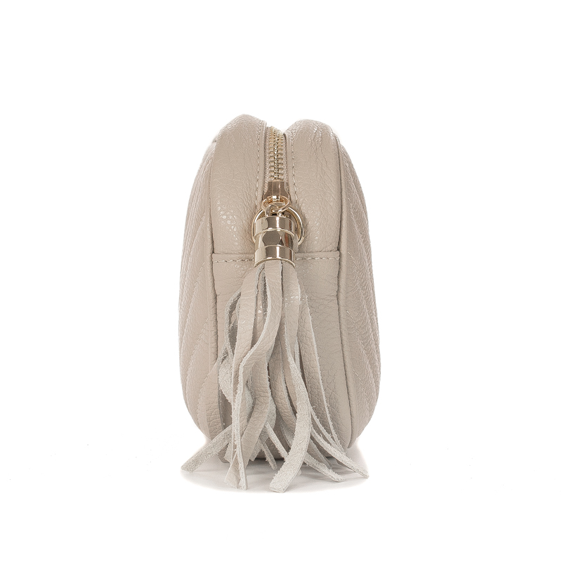 Maciejka Beige Leather Women's Handbag