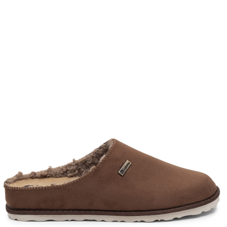 Inblu Insulated Slip-On Women's Slippers With Leather Insole Brown CS000034-TESTA