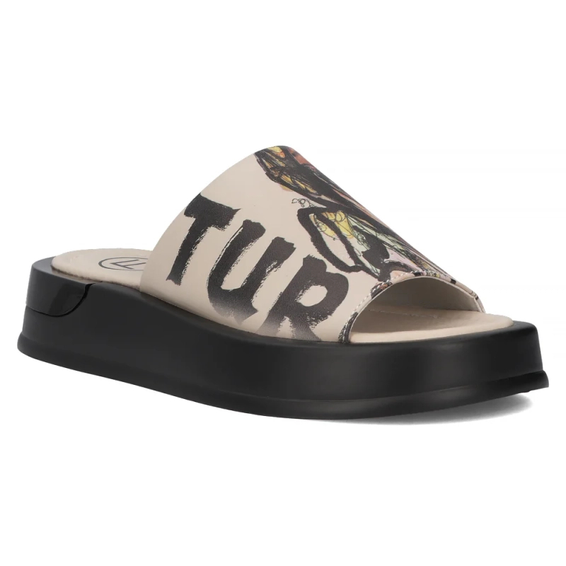 Women's Beige Flip-Flops