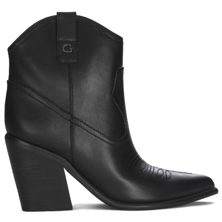 Guess Botki Damskie Czarne