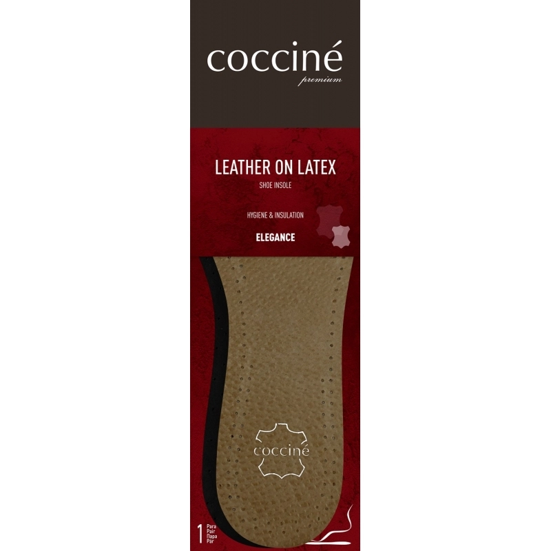 Coccine Wkładka Leather On Latex 665-52