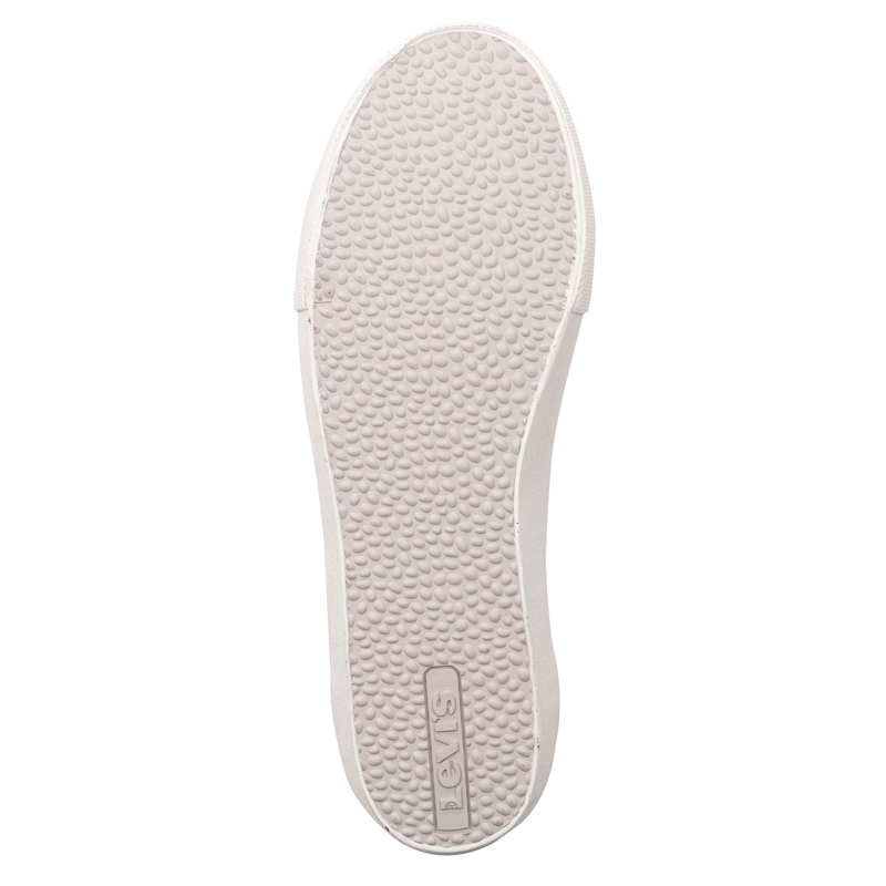 Levi's Sneakersy półbuty damskie Woodward S 50-Brilliant White Białe
