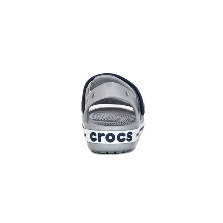 Crocs Sandały dziecięce Crocband Sandal Light Grey Navy