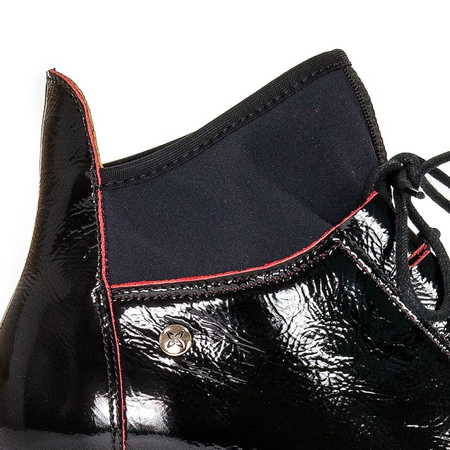 Maciejka 04744-16/00-5 Black Lace-up Boots