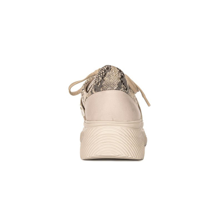 Maciejka 04448-25-00-5 Gold+Beige Flat Shoes
